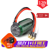 Castle 1515 42mm Brushless 2200kV violence Monster Motor for 1/8 rc car Off-road Truck Buggy XRAY LOSI HSP HPI