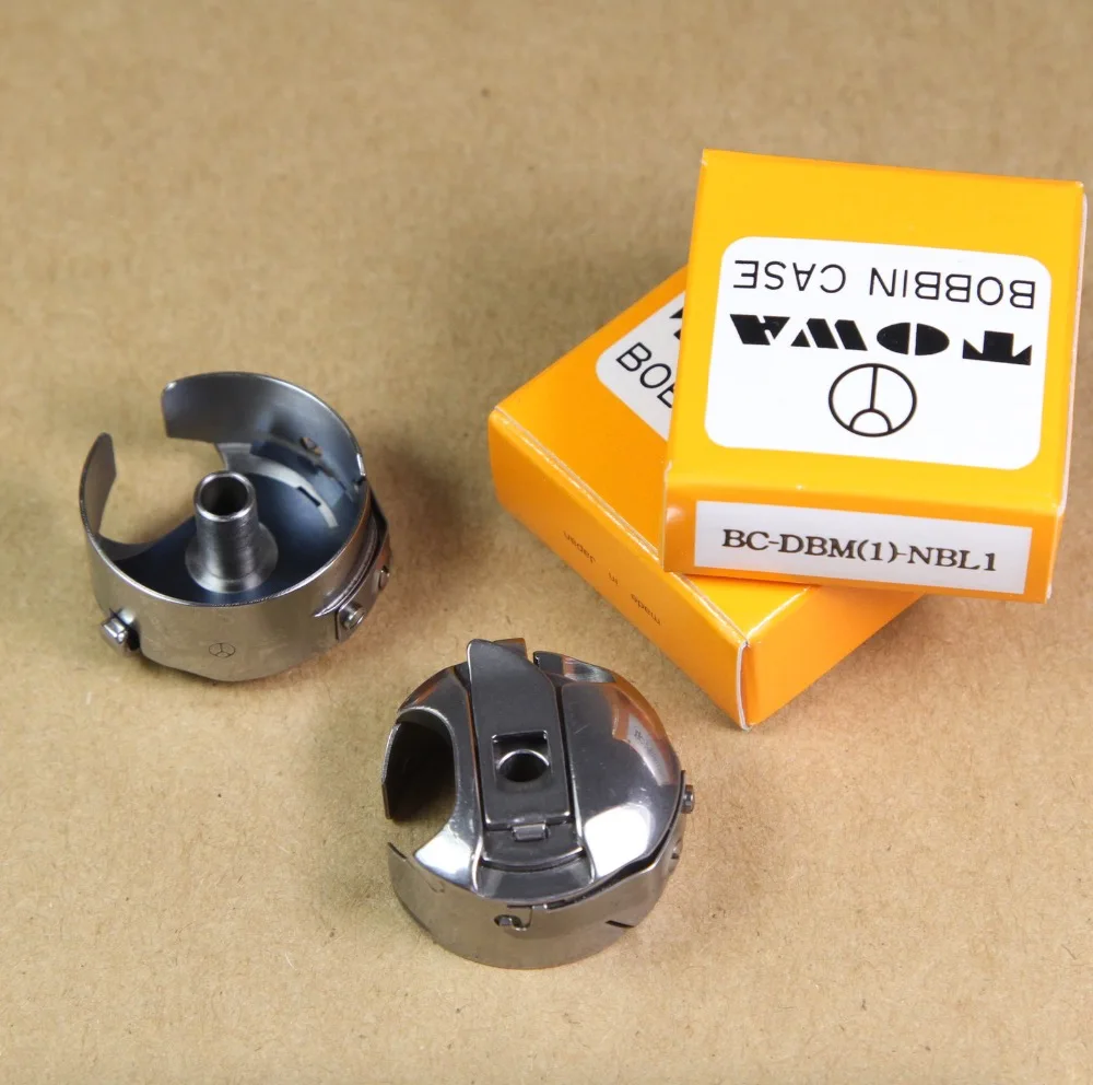 ORIGINAL JAPAN TOWA BRAND BC-DBM(1)-NBL JUMBO BOBBIN CASE for JUKI TYPICAL 6-5 6-7 GC0303 0302 Sewing Machine SC33-LNS