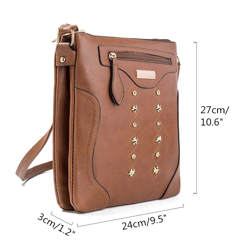 REPRCLA New Double Layer Shoulder Bag High Quality PU Leather Women Messenger Bags Designer Handbags Crossbody Bags for Women