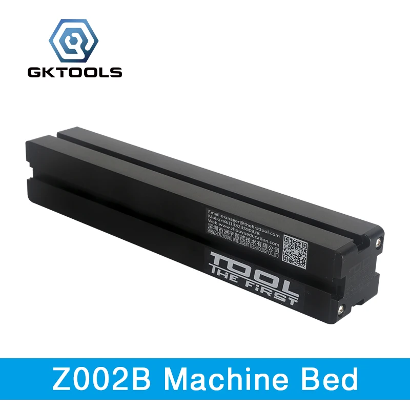 GKTOOLS, 280mm*50mm*50mm, Long Machine Bed, long dock, aluminum alloy, Used for Mini Lathe, Z002B