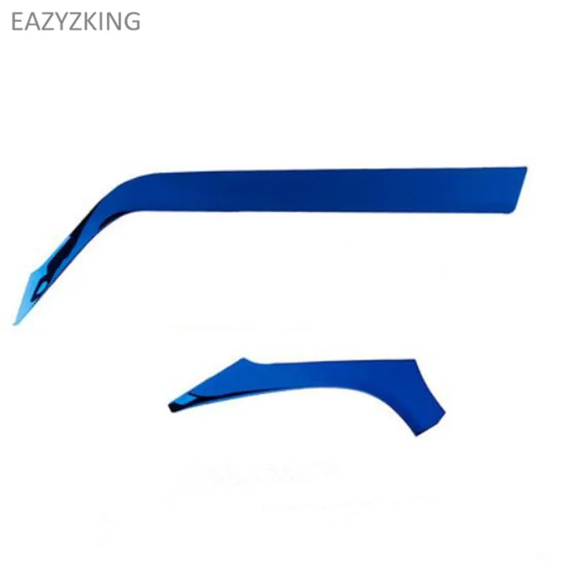 EAZYZKING Car styling Stainless Steel Glove box Trim sticker case For KIA K2 Rio 2011-2016 Auto Accessories free shipping