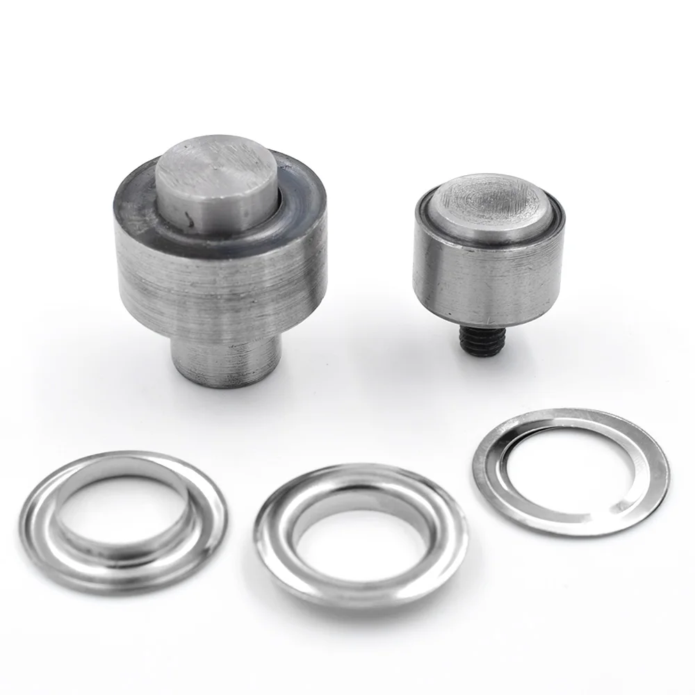 3.5/4/4.5/5/6/8/10/12/14/17/18/20/22/25/30/40 MM Metal Eyelets Hole Tools Rivet Button Installation Mold Buckle Dies