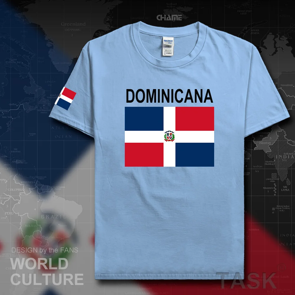 Dominican Republic Dominicana DOM men t shirt 2017 jerseys nation team tshirt cotton t-shirt gyms clothing tees country Dominica