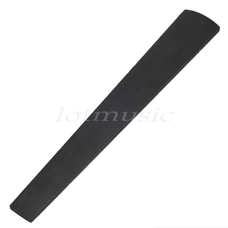 10pcs Ebony Wood 1/2 Violin Fingerboard Fretboard Violin Shop