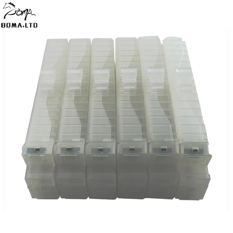 

6 Pieces/Lot For Canon PFI 102 PFI 104 Refill Ink Cartridge For Canon iPF650 iPF655 iPF750 iPF755 iPF760 iPF765 With Chips