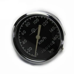 Ural CJ-K750 M72 retro round speedometer original style 0-160 km install at headlight case For BMW R50 R1 R12 R 71