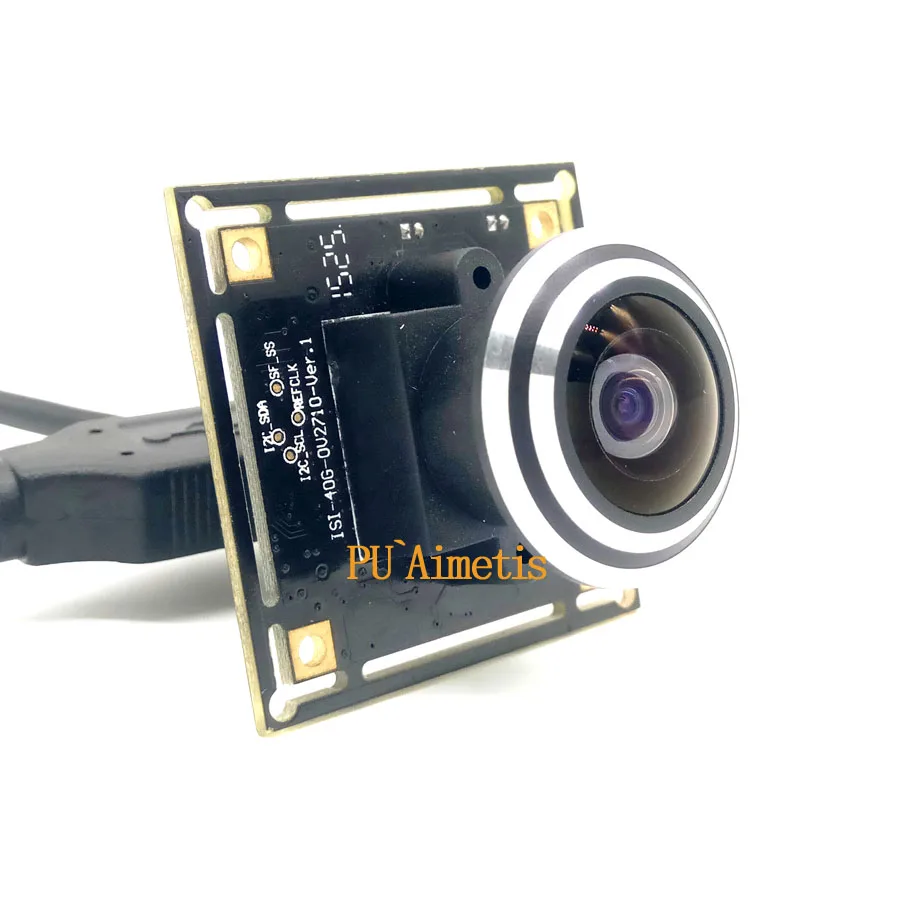 PU`Aimetis 2MP Surveillance Video 1080P MJPEG 30fps High Speed CMOS OV2710 Mini CCTV Android Linux UVC Webcam USB Camera Module