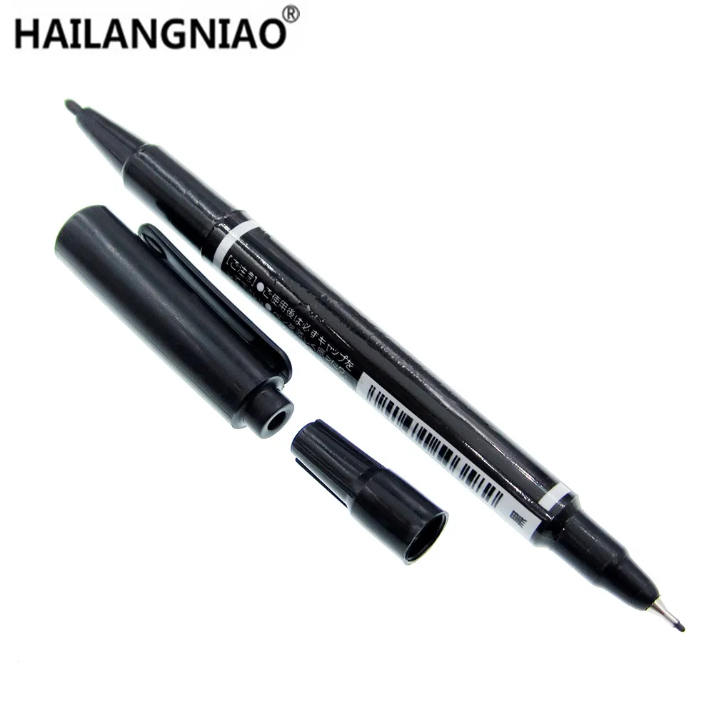 10PCS CCL Anti-etching PCB Circuit Board Ink Marker Double Pen For DIY PCB Repair CCL Printed Circuit Diagram