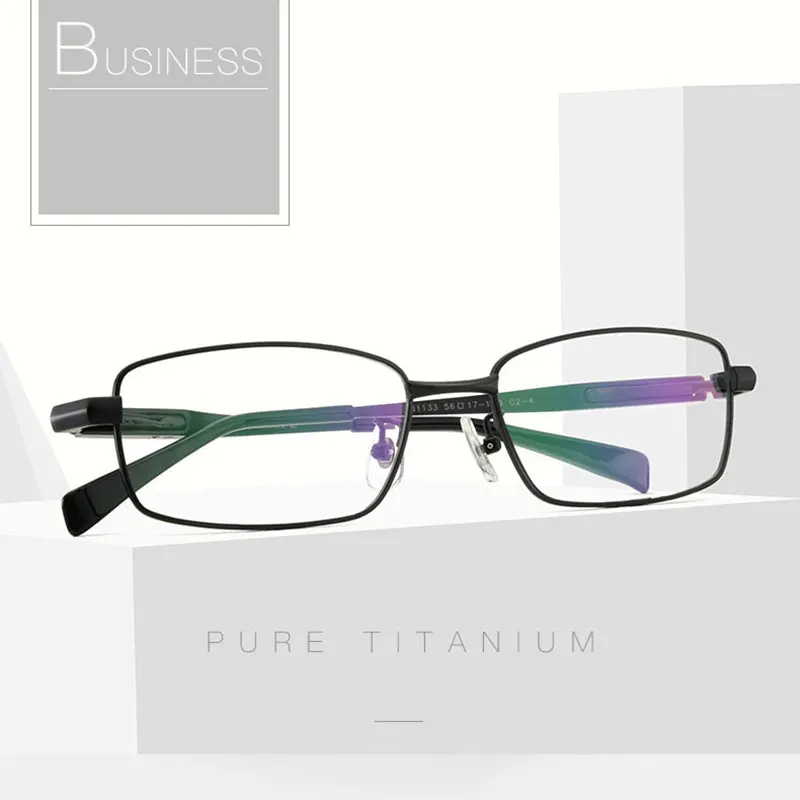 Man Business Affairs Titanium Reading Complete Glasses Half Frame Intelligence Presbyopic Glasses Male Eyeglasses Spectacles