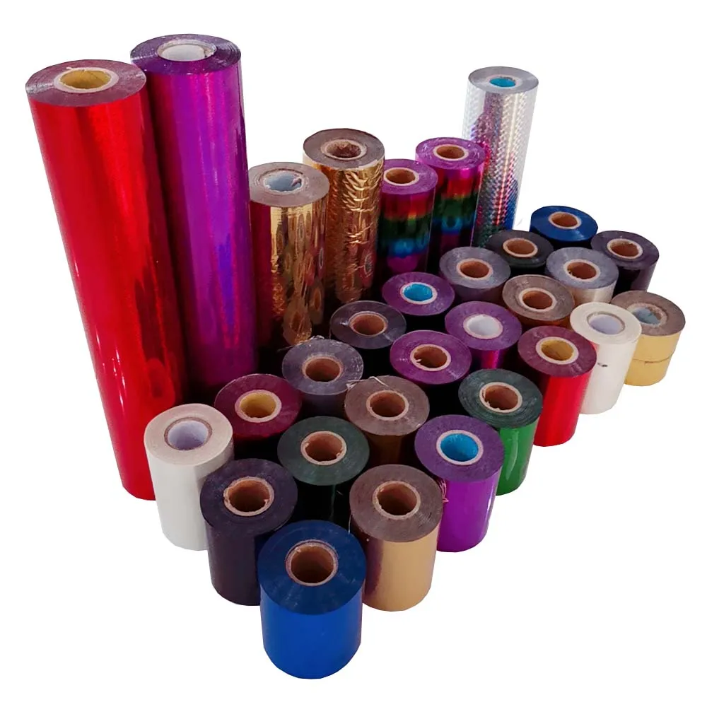 21cm x 120m/Roll Hot Stamping Hologram Foil for Plastic Paper PP Textile