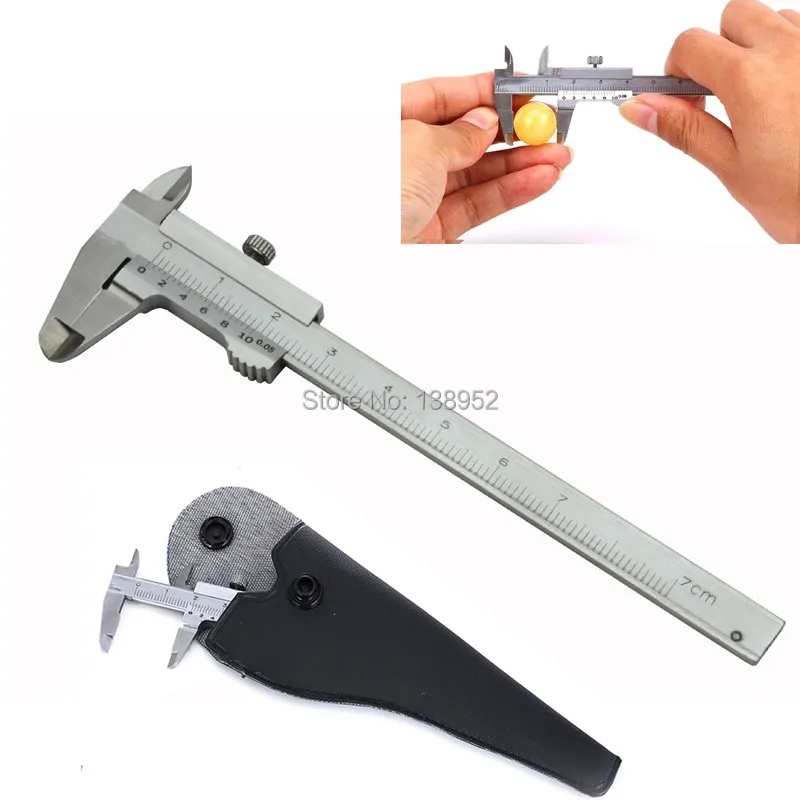 40mm 70mm 100mm 150mm Mini Vernier Caliper pocket slider Caliper Stainless Steel Guage Portable Measuring Tool