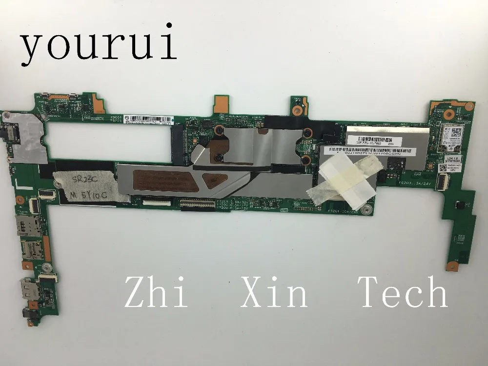 

yourui FRU 00JT692 For Lenovo Thinkpad Helix 20CG Laptop Motherboard 48.4EO31.011 With M-5Y10C CPU Tested ok