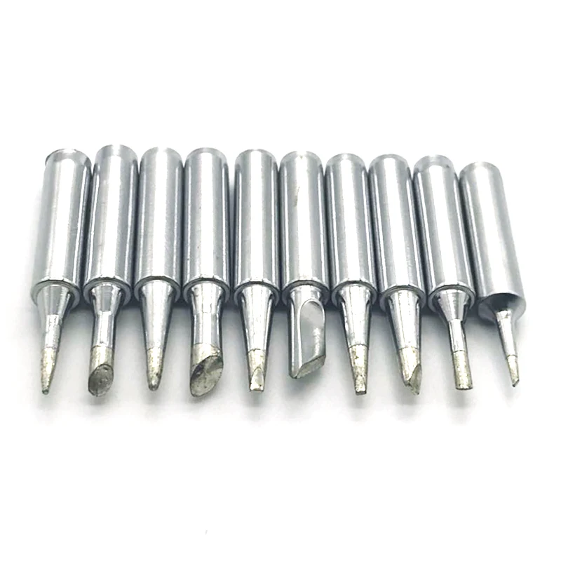 Electric Replaceable Soldering Iron Tips 900M-T Series For Hakko Soldering Rework Station Best Price High Quality 12Pcs/Set