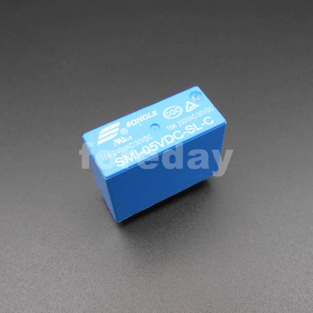 Imagem -03 - Srs Songle Power Relay Pcb Pinos 5a 10a 24 12 v v v Smi05vdc-sl-c Smi12vdc-sl-c Smi24vdc-sl-c 50 Peças Lote Fd788790 50 Pcs Novo