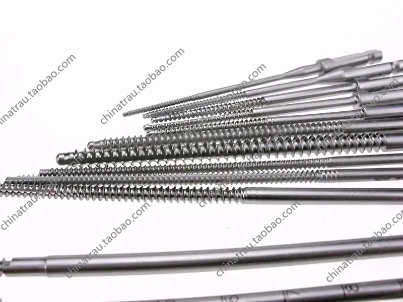 medical orthopedic instrument bone screw use tapping inner fixation cortical cancellous locking screw Vet PET AO quick coupling