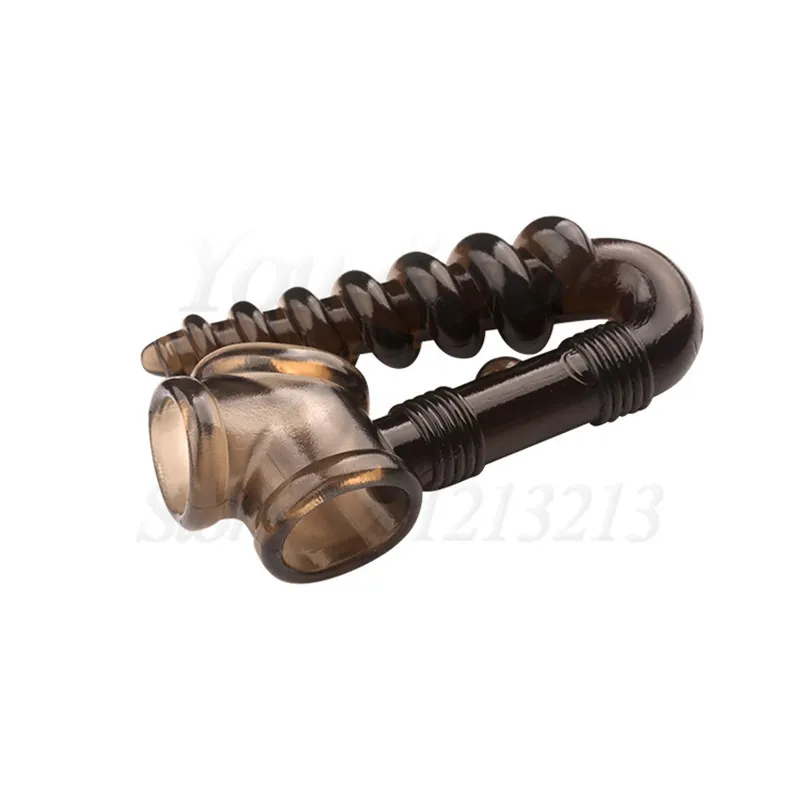 New Male Anal Butt Plug Beads Prostate Massager With Scrotum Binding Chastity Cage G spot Penis Cock Sex Rings Sex Toys For Men