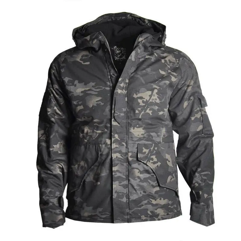 

Outdoor G8 Camouflage Clothes Tactical Coat Warm Waterproof Windbreaker Winter Climbing Hiking Training Army Fan Combat Jacket