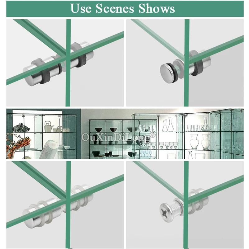 Wholesale 50PCS/lot Glass Shelf Support Pins Furniture Shelf Holder Brackets Glass Holder Brackets Board Frame Connect Parts