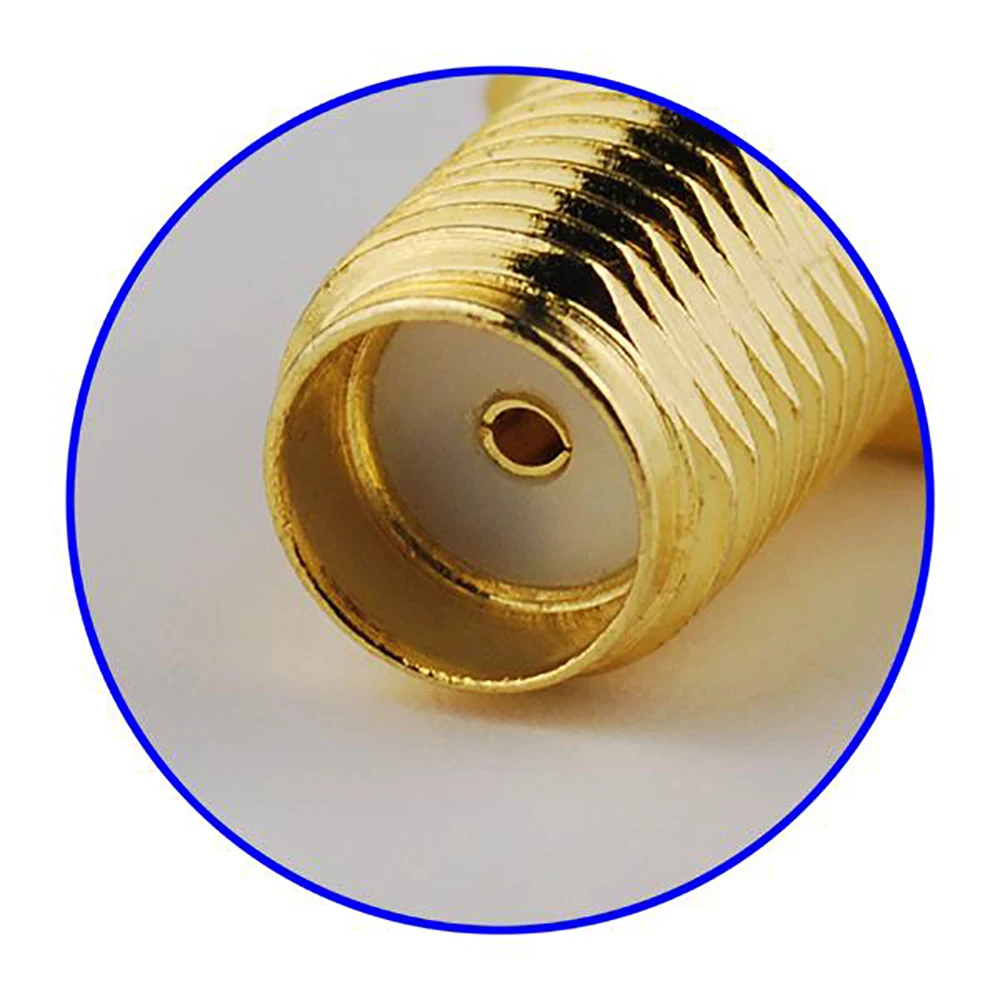 Superbat 10pcs SMA Crimp Feminino Banhado A Ouro Conector Coaxial RF para Cabo LMR400