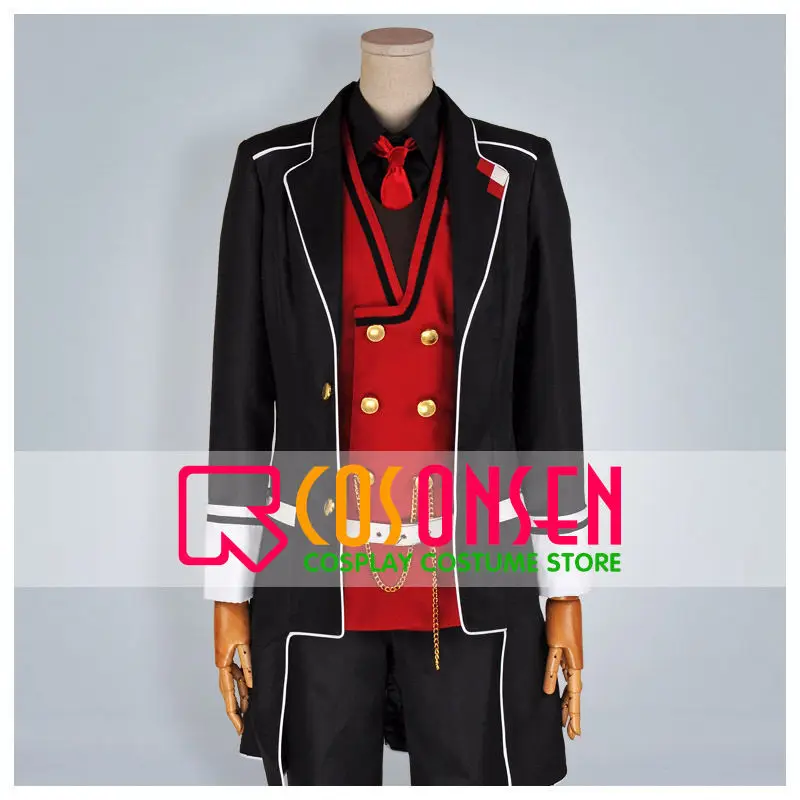 

COSPLAYONSEN Diabolik Lovers Reiji Sakamaki Cosplay Costume Full Set Any Size