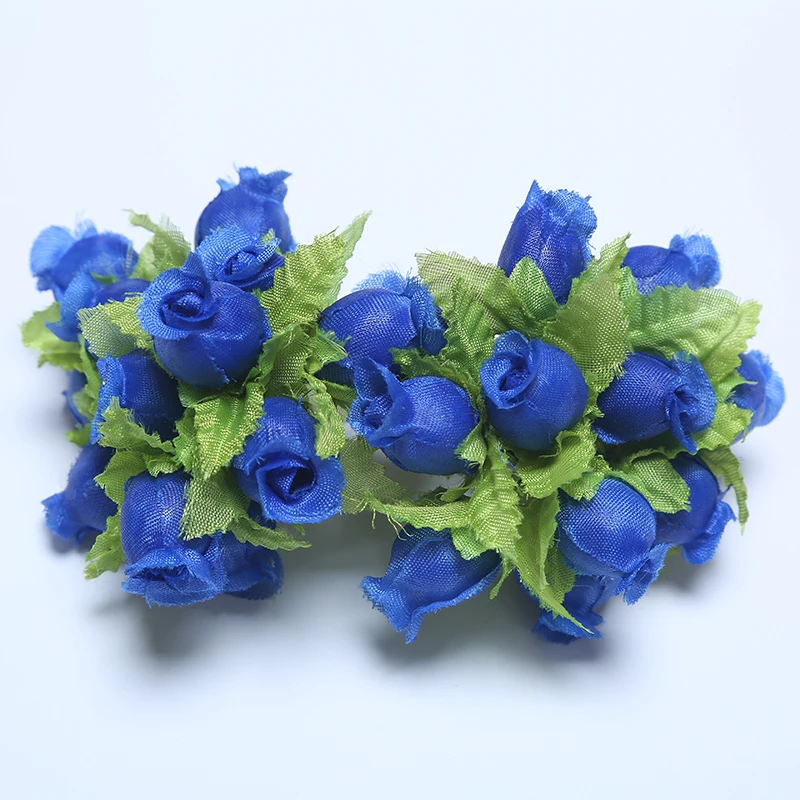 36/72/PCs Mini Künstliche Blumen Seide Rose Blumenstrauß Für Hochzeit Party Dekoration DIY Kranz Sammelalbum Zubehör – Detail 22