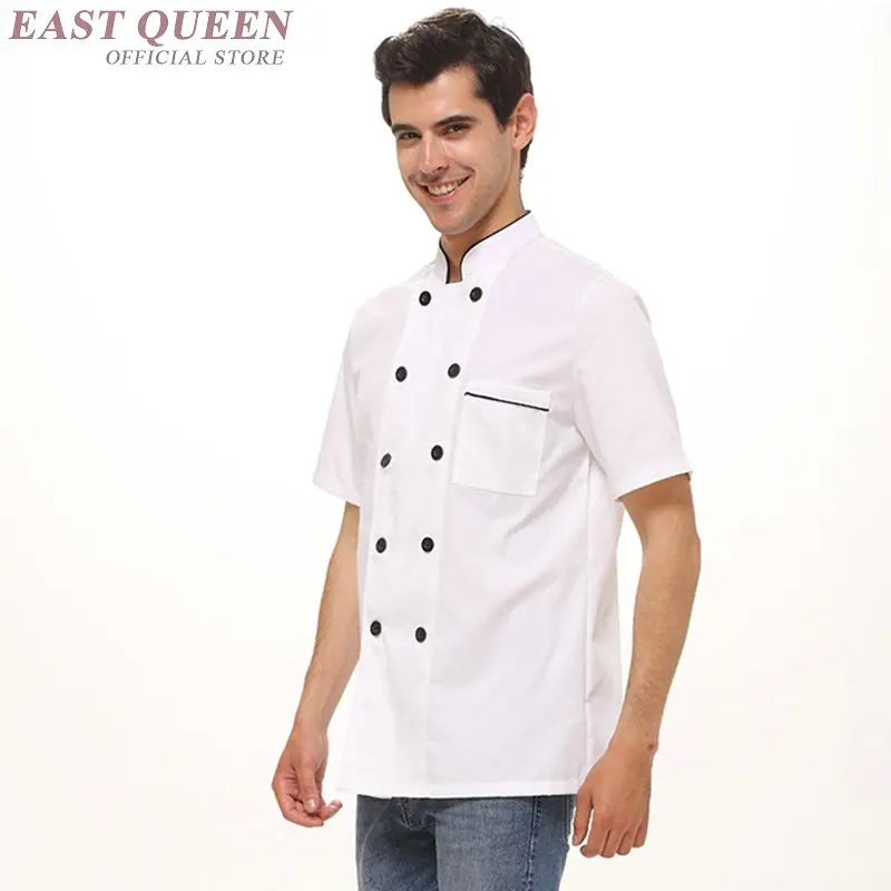 Lebensmittel service chef jacke chinesischen drachen kochen kleidung frauen männer hotel küchenchef uniform kleidung restaurant uniformen DD1009 Y