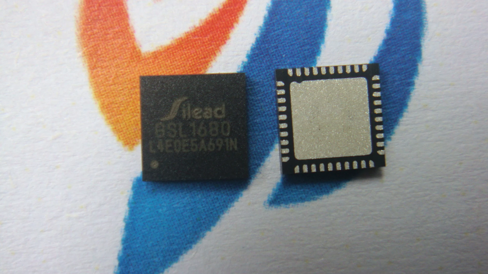 رقاقة دائرة الكترونية GSL1680 SILEAD L4 QFN40 Touch, جديدة وأصلية