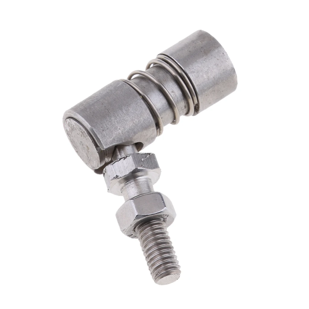 M5 M6 Boat Throttle Ball Joint 304 Stainless Steel Shift Control Cable  Tie Rod End Connector Boat Repair Parts Accessories