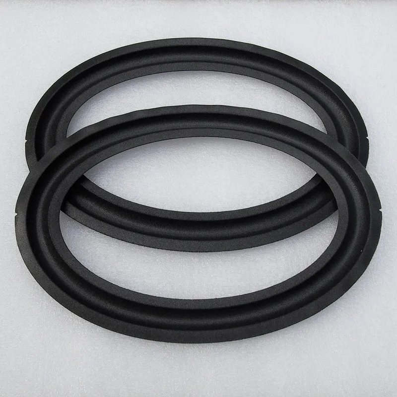 2 قطعة مضخم صوت طقم تصليح رغوة Surround 6*9 بوصة شكل بيضاوي ل مكبر صوت للسيارة رف الكتب الصوت المسرح المنزلي HiFi