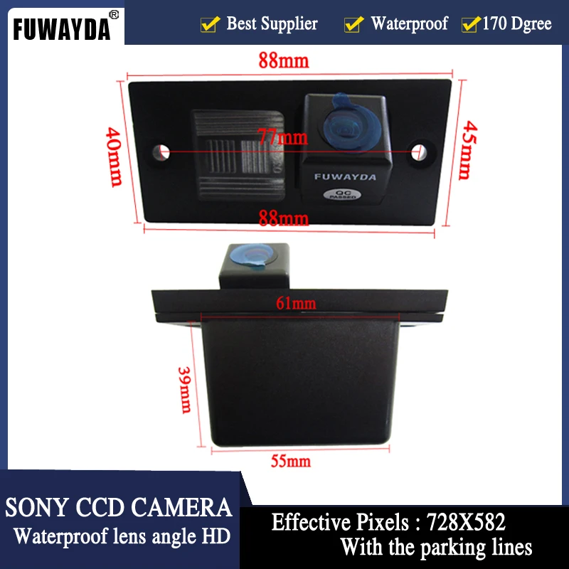 FUWAYDA FOR SONY CCD Sensor Chip Special CAR REAR VIEW REVERSE BACKUP PARKING Safety CAMERA FOR  HYUNDAI H1 GRAND STAREX