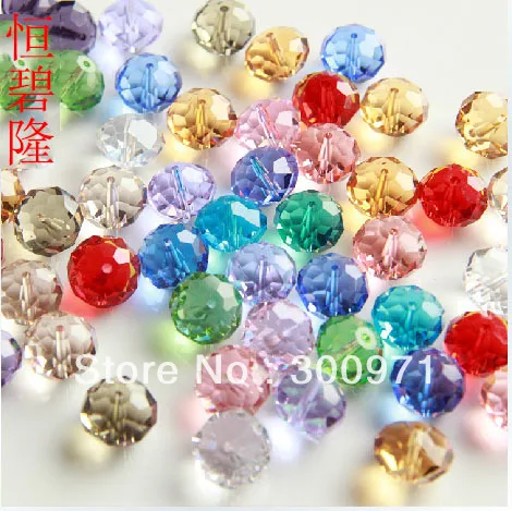 

8mm 100pcs/lot Crystal Rondelle Ball For Glass Lighting Part ,Crystal Prism Part ,DIY