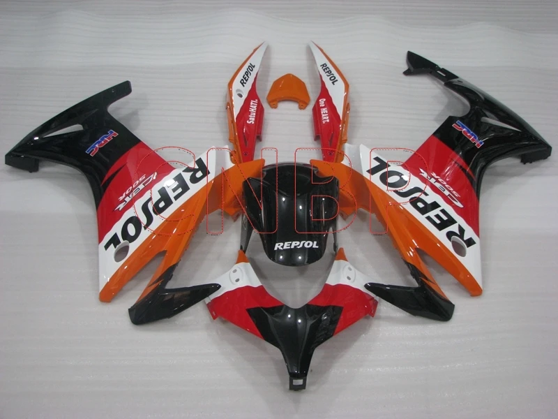 مجموعة هيكل ريبسول لهوندا CBR500R 2013 - 2014 لهوندا CBR500R 2013 هيكل السيارة CBR 500 RR 13 بدون طلاء