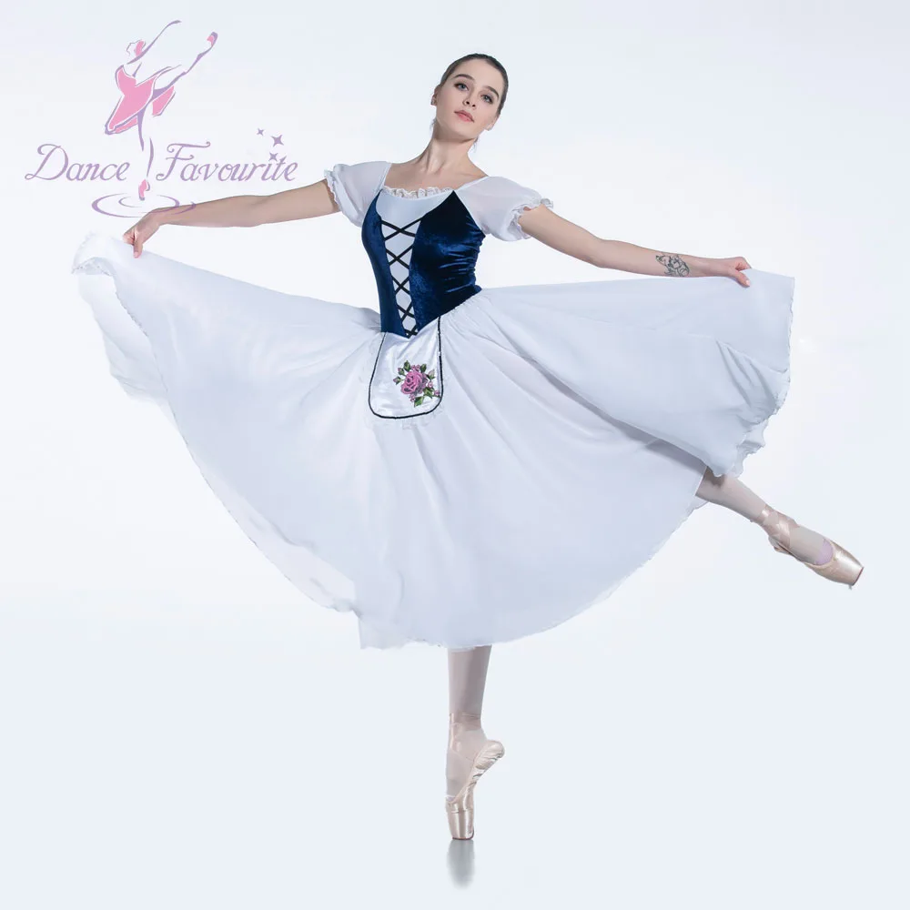 Dance Favourite Ballet Tutus 19233 White/ Navy Bodice Ballet Tutu Stage Performance Ballet Costume Dance Tutu  Dance costumes