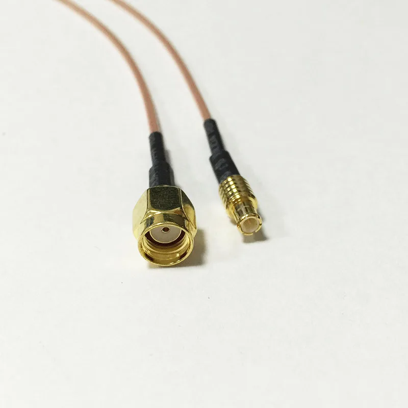 wireless  modem cable MCX male straight switch RP SMA male plug RF coax cable RG178 15cm wholesale