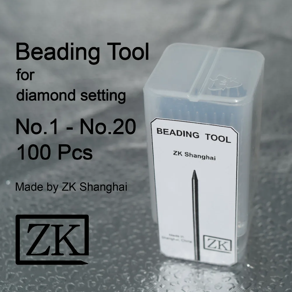 

Beading Tools - 100pcs - Jewellery Tools - ZK Shanghai - Bead Grain Tools - Beader - Goldsmith