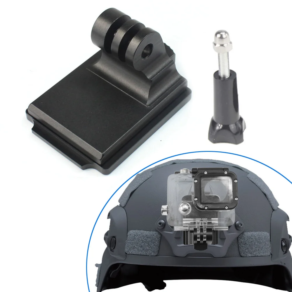 

Aluminum Alloy Quick Release Plate Base Mounts for GoPro Hero Action Cameras Bracket Supports for Tactical Helmet