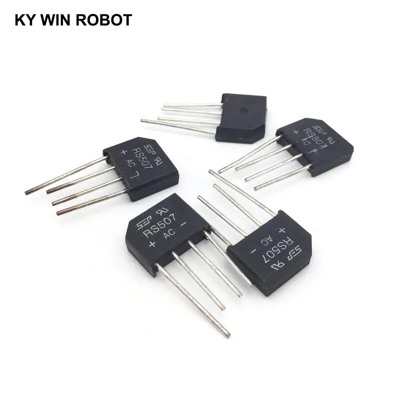 5PCS 5A 700V diode bridge rectifier RS507