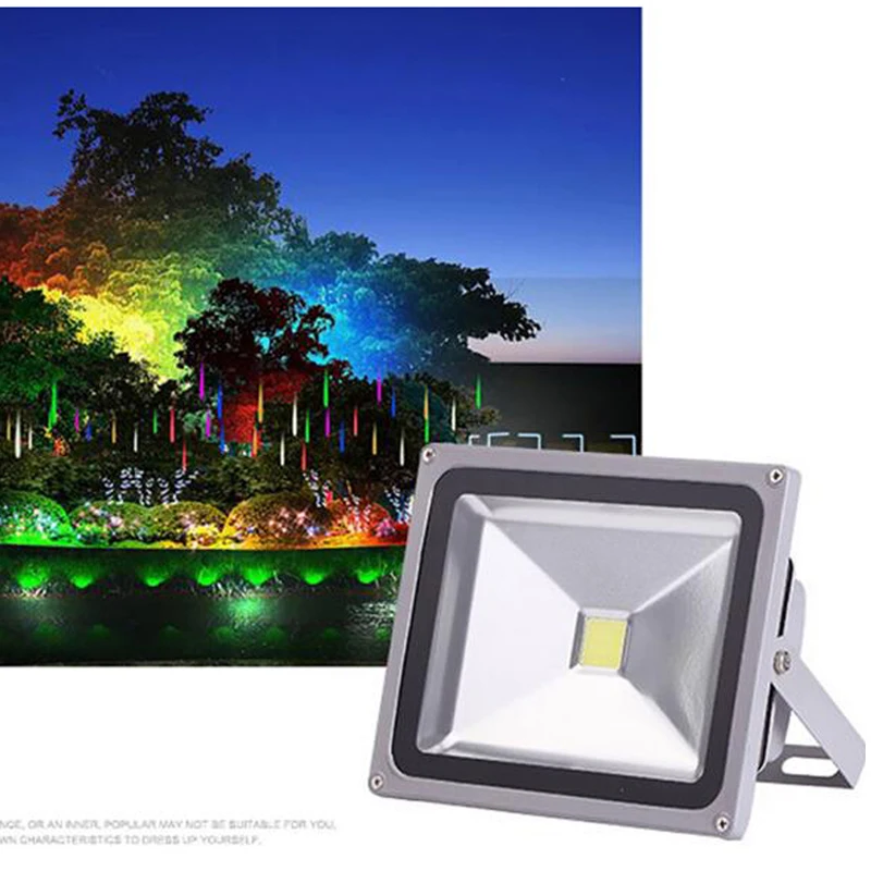 

NEW Model Iron LED 30W Flood Lights AC85-265V Waterproof IP65 Outdoor Garden Projrctor Square Tree Wall Wash Backyard Spot