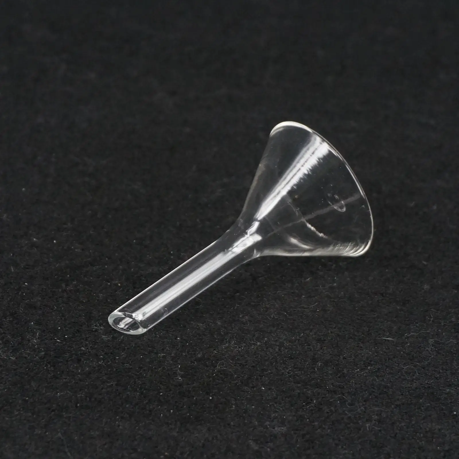 40mm Miniature Lab Glass Funnel Borosilicate Glassware Triangle Funnel