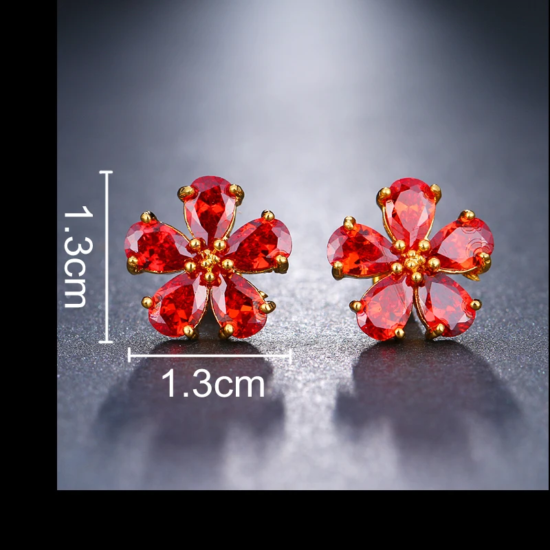 Emmaya Cute Stud Earrings for Women Fashion Women Ear Stud Daisy Flower for Female Gift Party