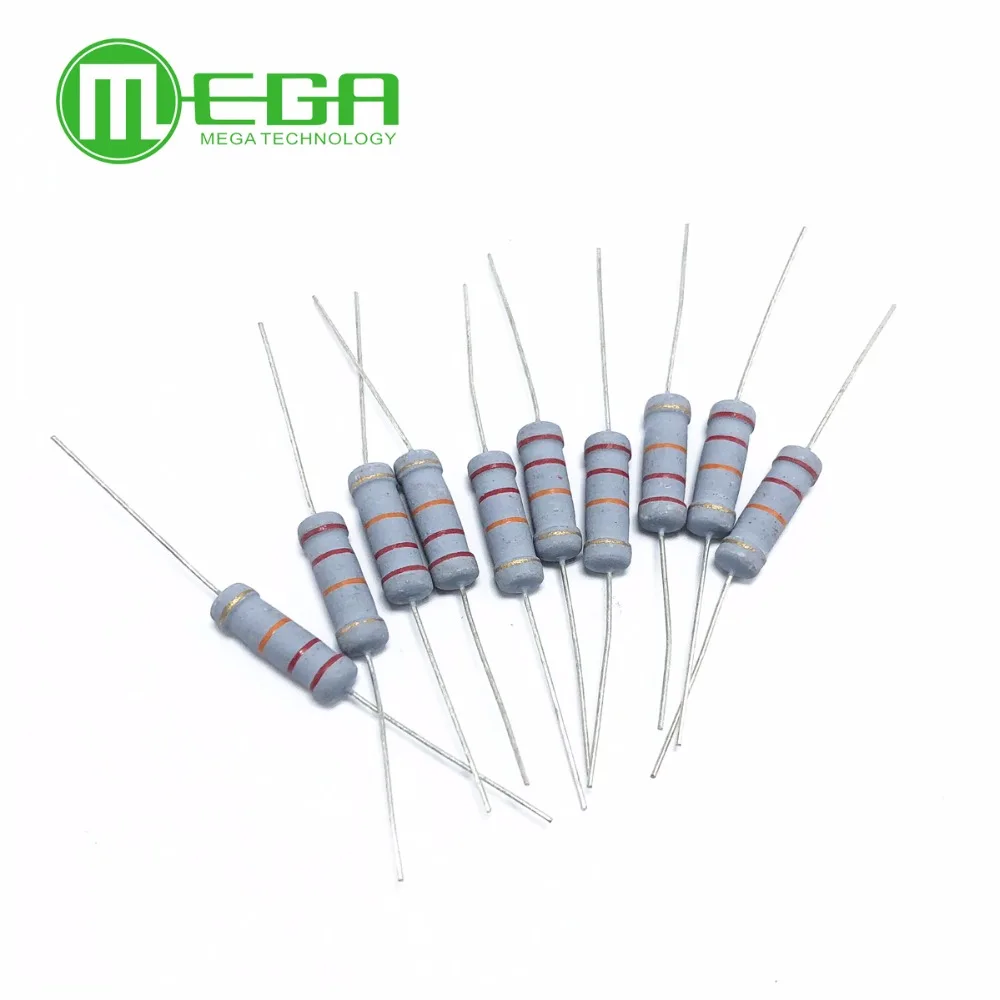 200PCS 2 WATT 220R 2W 220 OHM 5% CARBON FILM RESISTOR