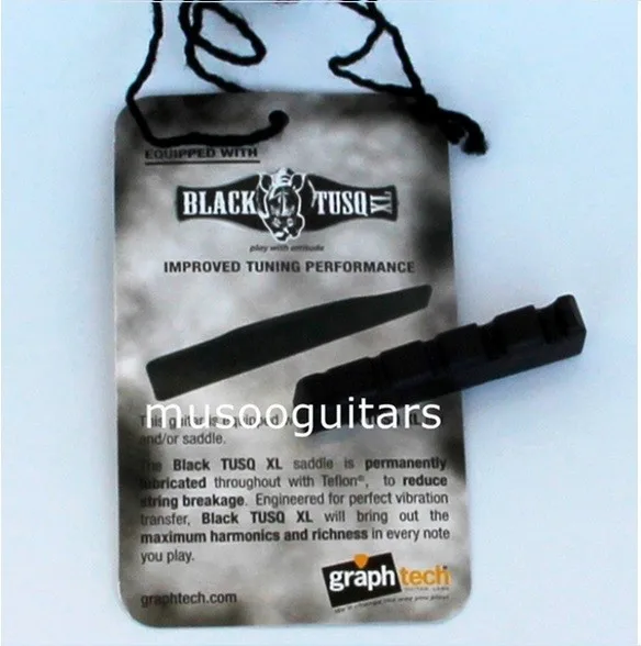 Black TUSQ XL 45 X 6 Guitar Nut #BT-1445 FIT FIVE STRING BASS 1 order