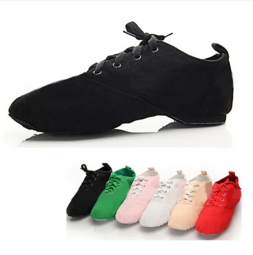 Soft Canvas Dance Jazz Shoes Woman Ballet Gym Shoes For Men Professional Jazz Dance Shoes