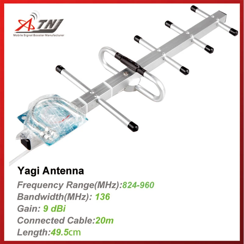 유럽 4G LTE 800mhz 대역 20 휴대 전화 신호 4G FDD LTE ALC 70dB 게인 셀룰러 증폭기 셀룰러 부스터 리피터 4G 안테나