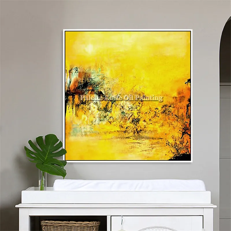 

Nordic painting on canvas wall art pictures for living room home decor abstract hand painted quadros art cuadros decoracion003