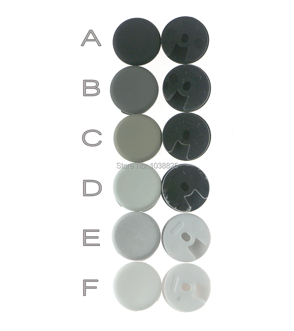 교체용 플라스틱 하드 썸 스틱 조이스틱 캡, 3ds 3ds xl용, 신형 3DS 3DSXL XL용, 로트당 2 개