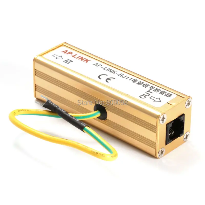 RJ11 الرعد الصاعقة الهاتف الفاكس عرام حامي البرق إشارة حماية RJ11 عرام حماية SPD