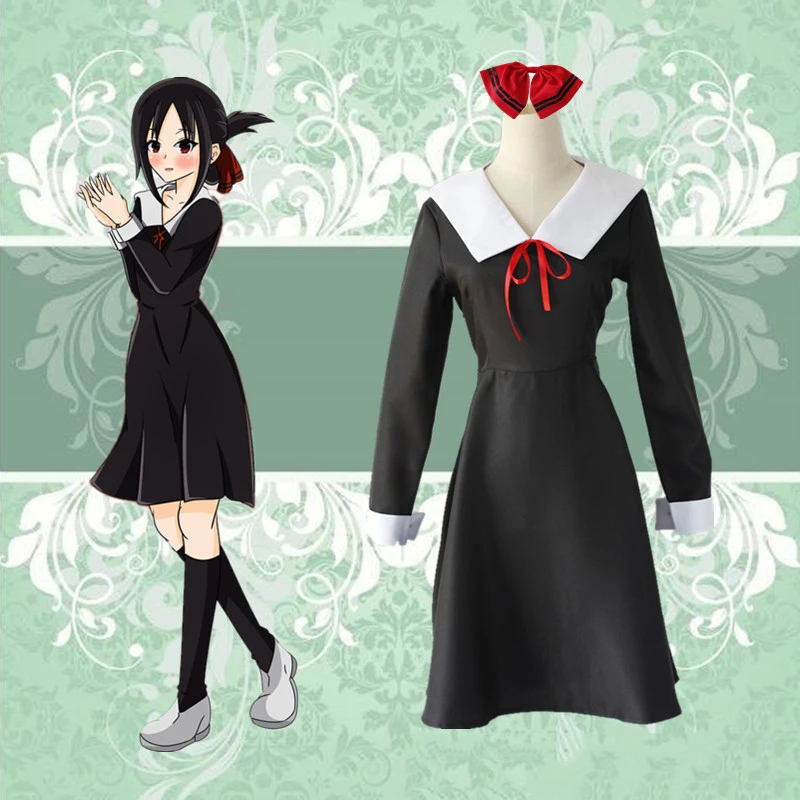 Anime Kaguya Sama Love is War Cosplay Costumes Kaguya Shinomiya Cosplay Costume Halloween Party Women Cosplay Dress