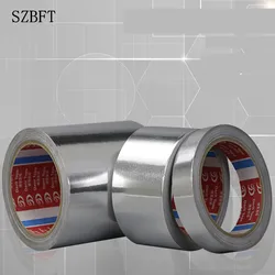 0.05mm thickness Aluminium Foil Adhesive Sealing Tape Thermal Resist Duct Repairs High Temperature Resistant Foil Adhesive Tape