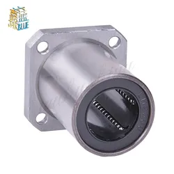 5-2pcs LMK6uu LMK8uu LMK10uu LMK12uu LMK13uu LMK16uu LMK20uu Square Flang Type Linear Bearing For 3d Printer Part